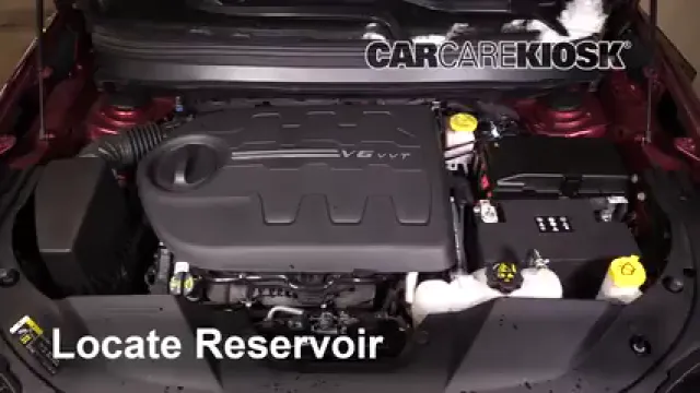 2019 Jeep Cherokee Trailhawk Elite 3.2L V6 Windshield Washer Fluid Add Fluid